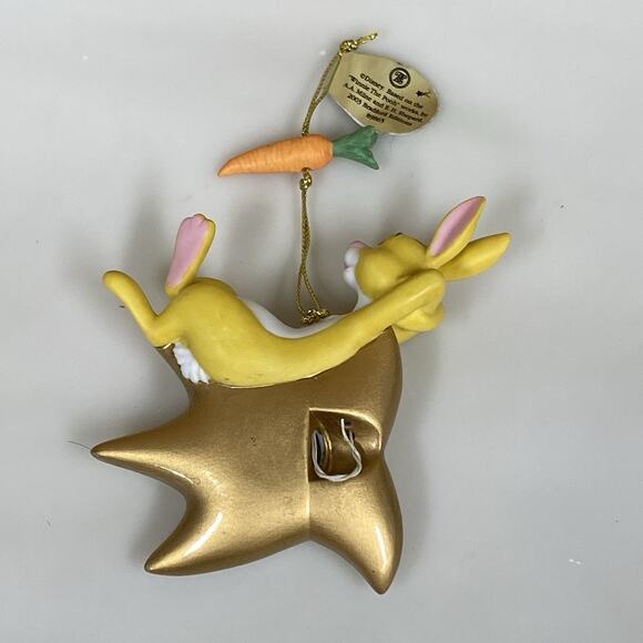 Bradford Editions Pooh’s Slumbertime Adventures Ornament Wish Upon A Star Rabbit - Picture 4 of 9